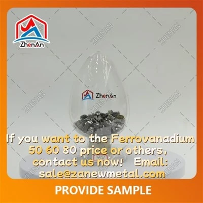 60% Ferrovanadium, 50-100 mm klonten